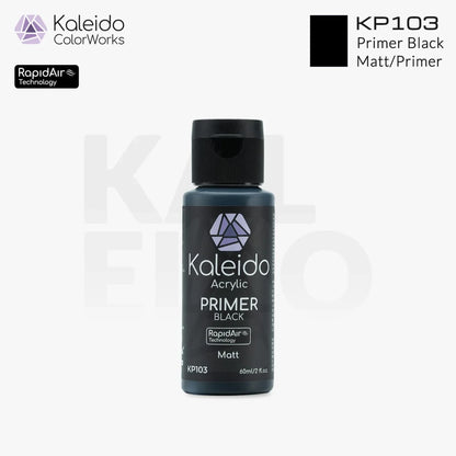 GAAHLERI Kaleido ColorWorks Water-Based Paint KP103 Primer Black 60ml