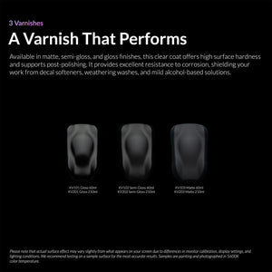 GAAHLERI Kaleido ColorWorks Water-Based Paint KV103 Varnish Matt 60ml