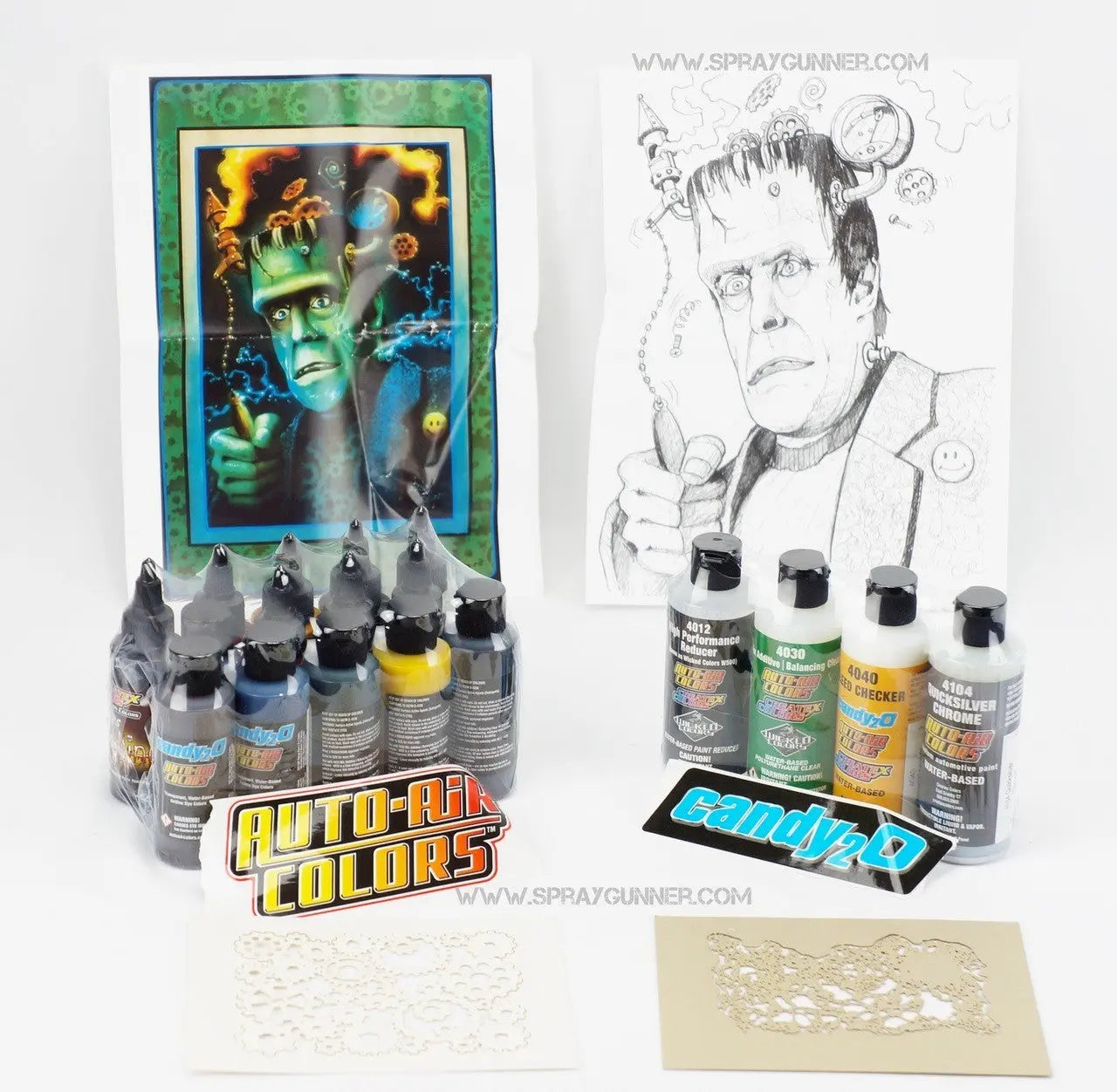 Createx Airbrush Paint Set | Airbrush Paint Set | Spraygunner
