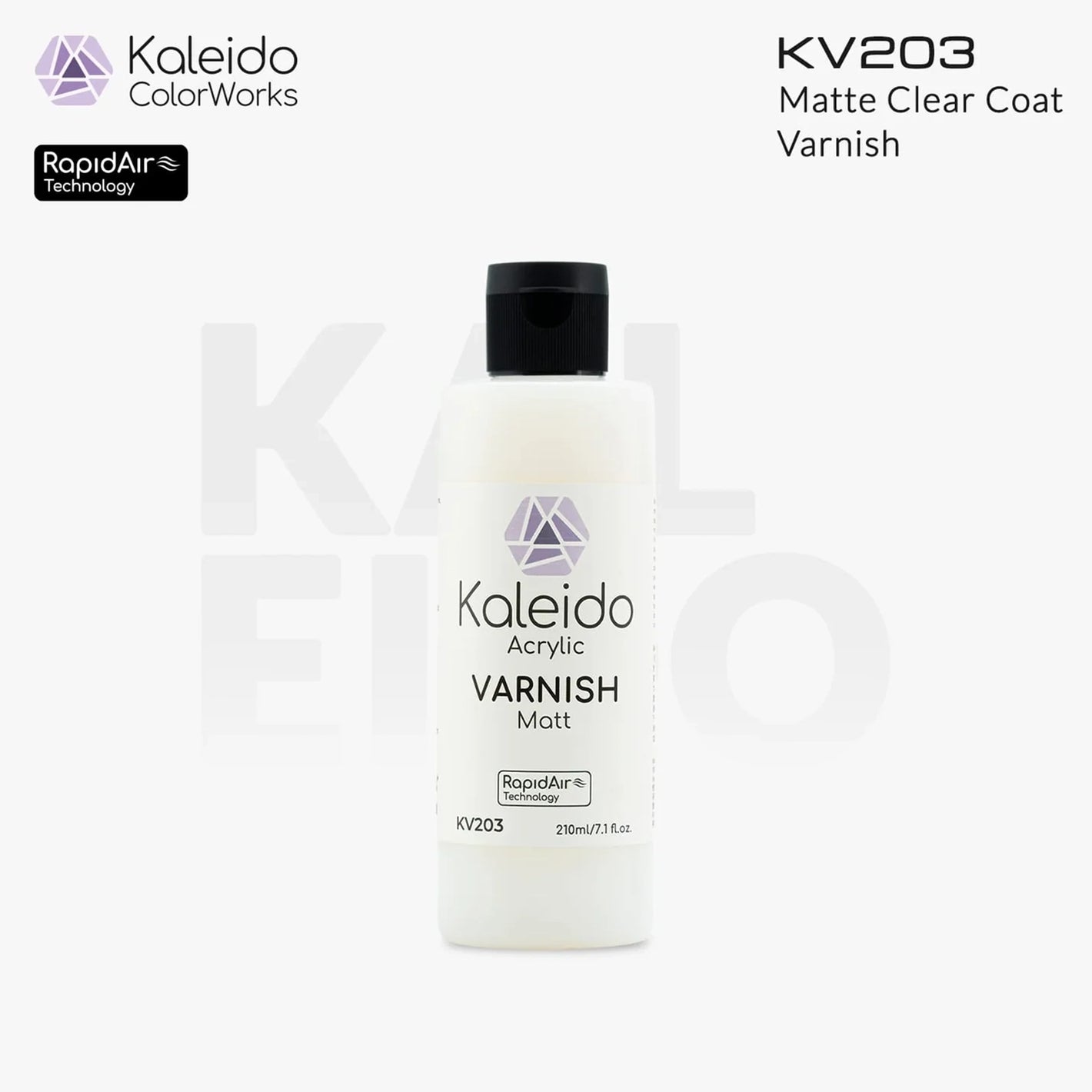 GAAHLERI Kaleido ColorWorks Water-Based Paint KV203 Varnish Matt 210ml