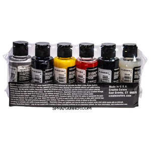 Createx Illustration Colors Primary Set 2oz. - SprayGunner