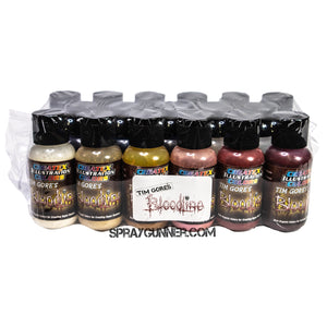 Createx Illustration Bloodline Master Set 1oz - SprayGunner
