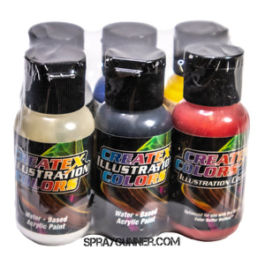 Createx Paint Sets – Explore Pro Airbrush Color Kits at SprayGunner