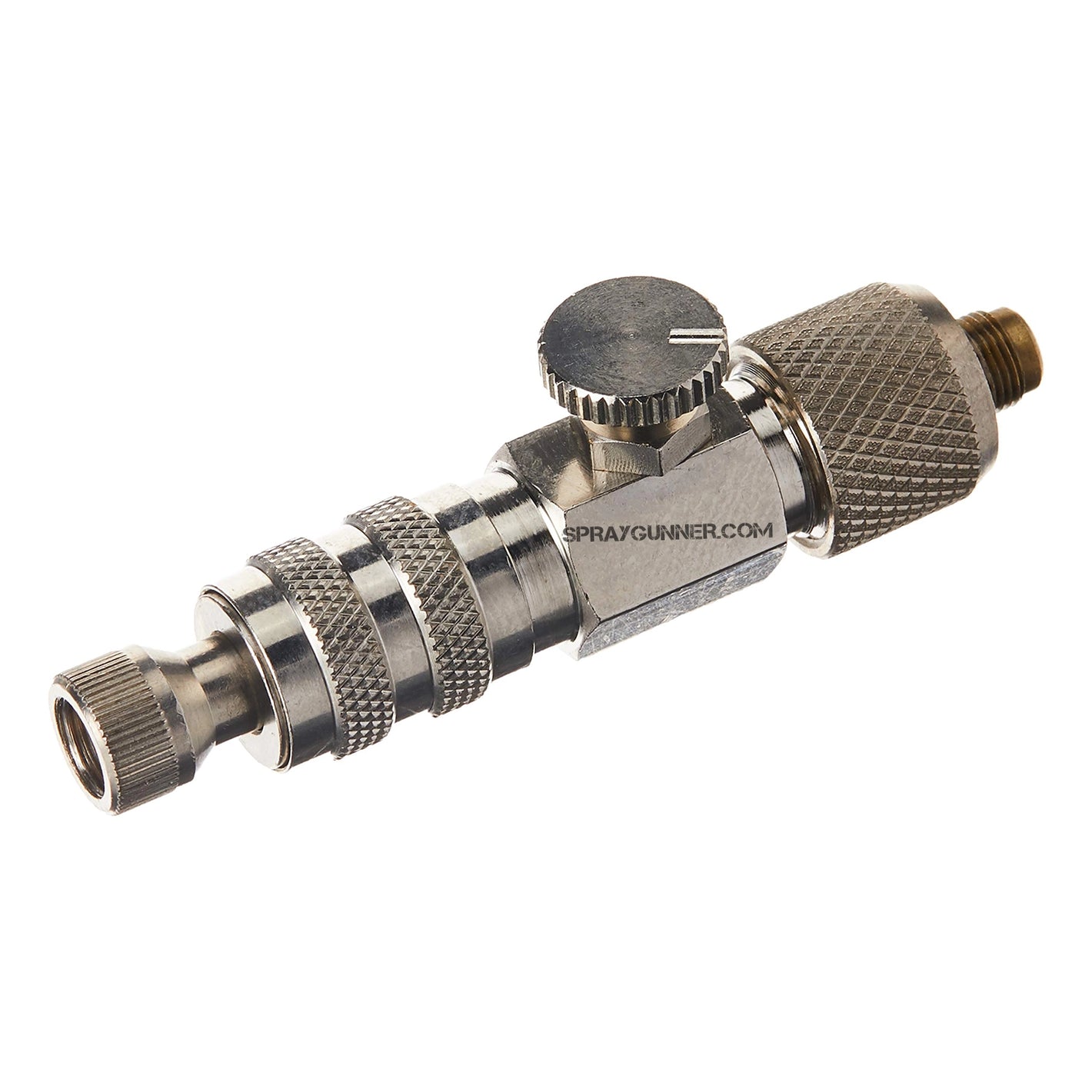 Badger airbrush quick coupling  with Adapter and Air Valve - SprayGunner