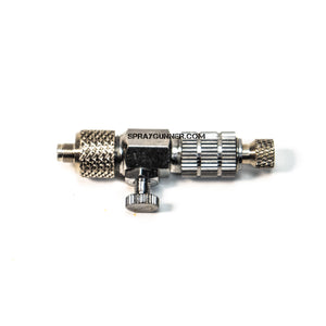 Badger airbrush quick coupling  with Adapter and Air Valve