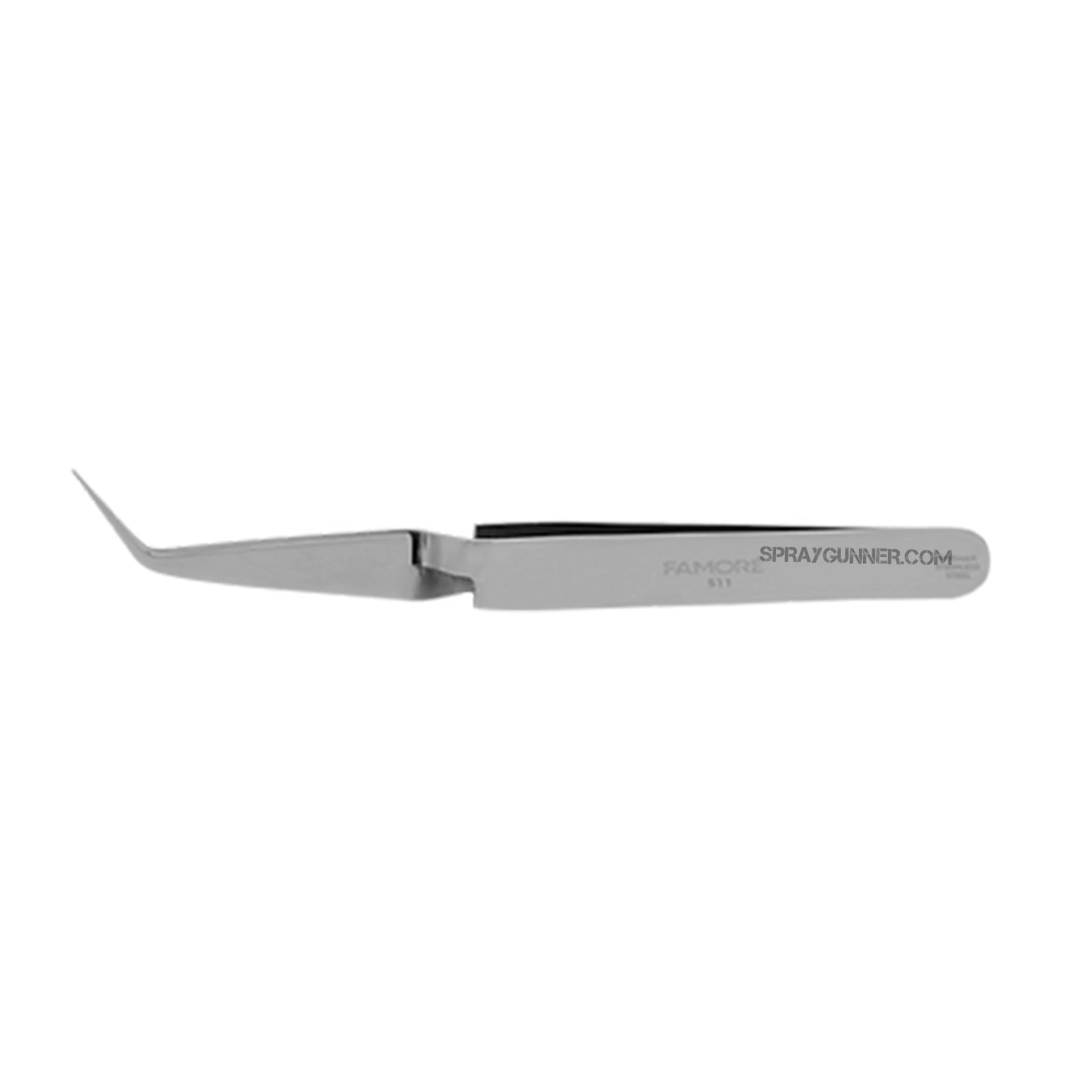 FAMORE Opposable Curved Tweezers (511) - SprayGunner