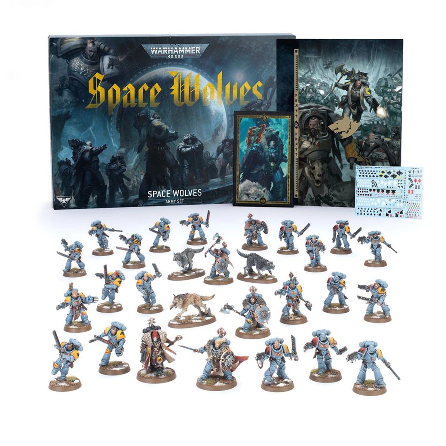Warhammer 40k Space Wolves Army Set (English)