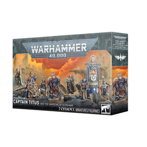 Warhammer 40K Space Marines - Captain Titus & the Wardens of Ultramar