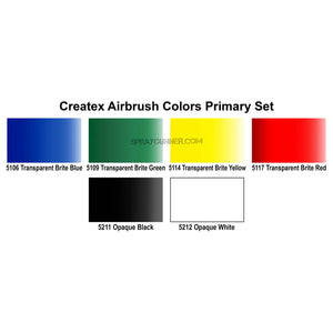 Createx Airbrush-Grundfarben-Set
