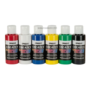 Opakes Createx Airbrush-Farben-Set