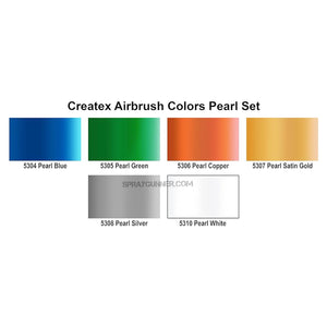 Pearl Createx Airbrush Colors Set - SprayGunner