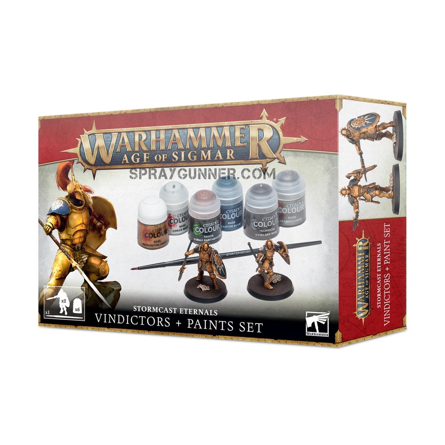 Warhammer Age of Sigmar: Stormcast Eternals Vindictors + Paint Set (ENG) (old edition)