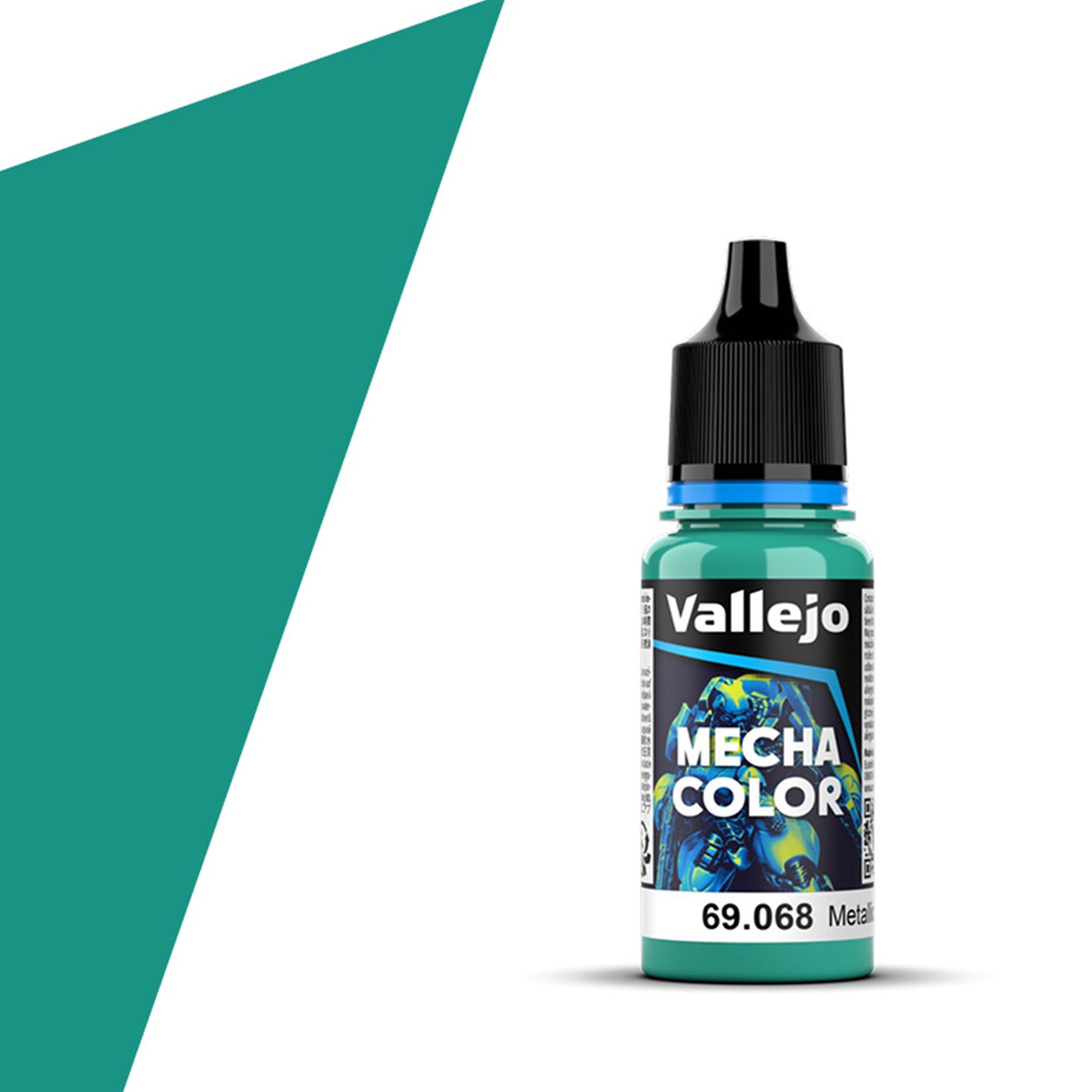Vallejo Mecha Color: Metallic Green (18ml)