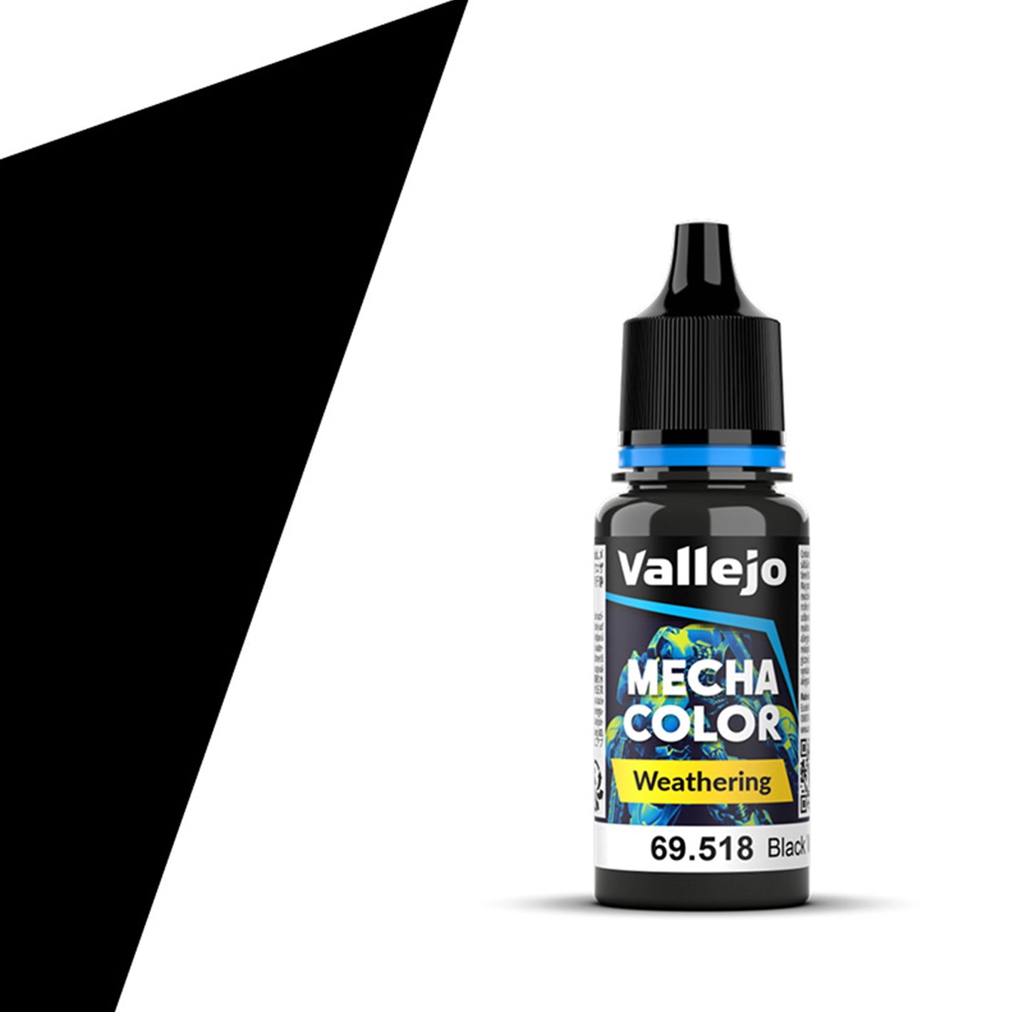 Vallejo Mecha Color: Black Wash (18ml)