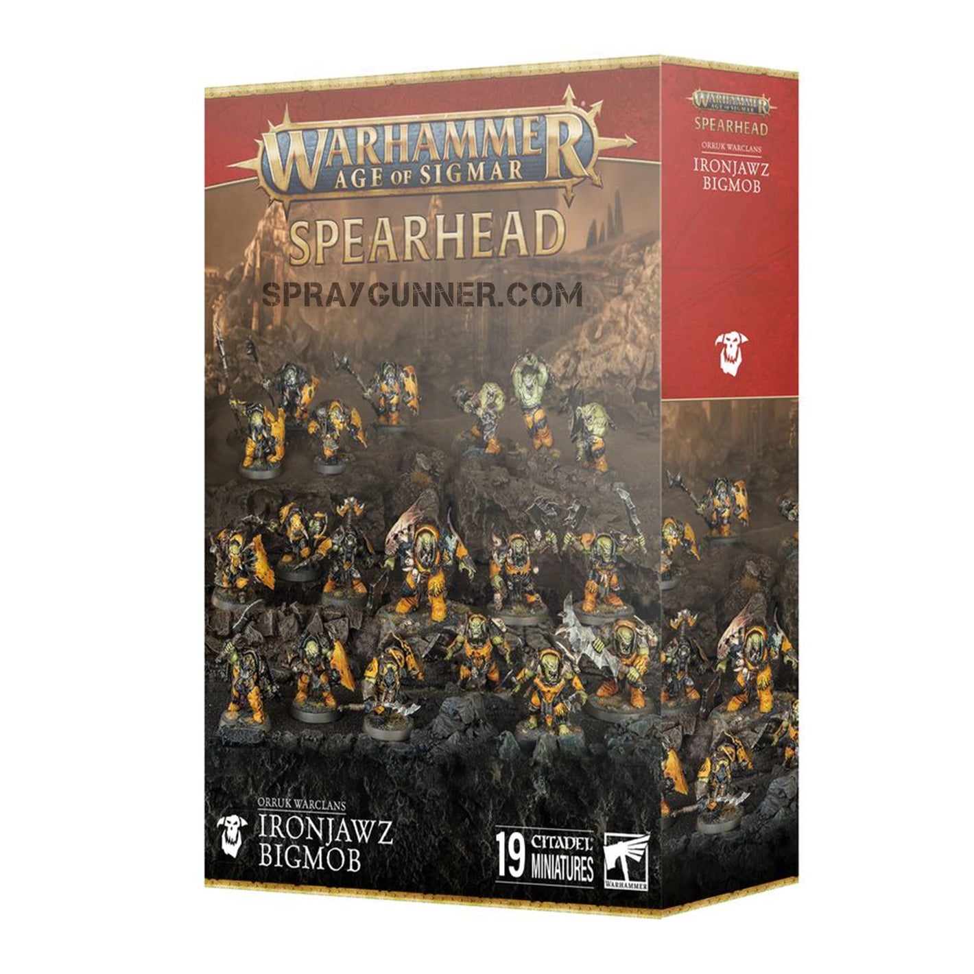 Warhammer Spearhead: Orruk Warclans – Ironjawz Bigmob