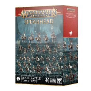 Warhammer Age of Sigmar Soulblight Gravelords Spearhead: Deathrattle Tomb Host