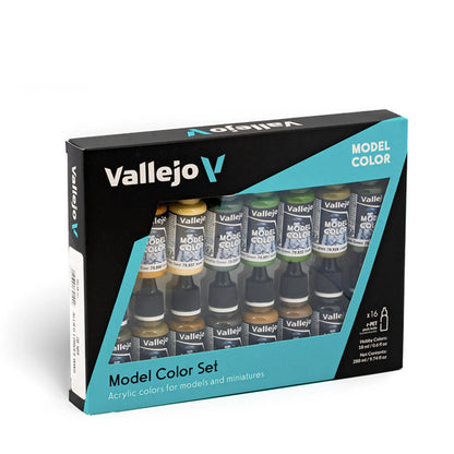 Vallejo Model Color: Allied Forces WWII Set (16 x 18ml)