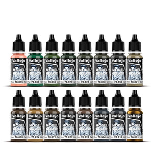 Vallejo Model Color: German Camouflage WWII Set (16 x 18ml)