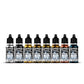 Vallejo Model Color: Metallic Colors Set (8 x 18 ml)