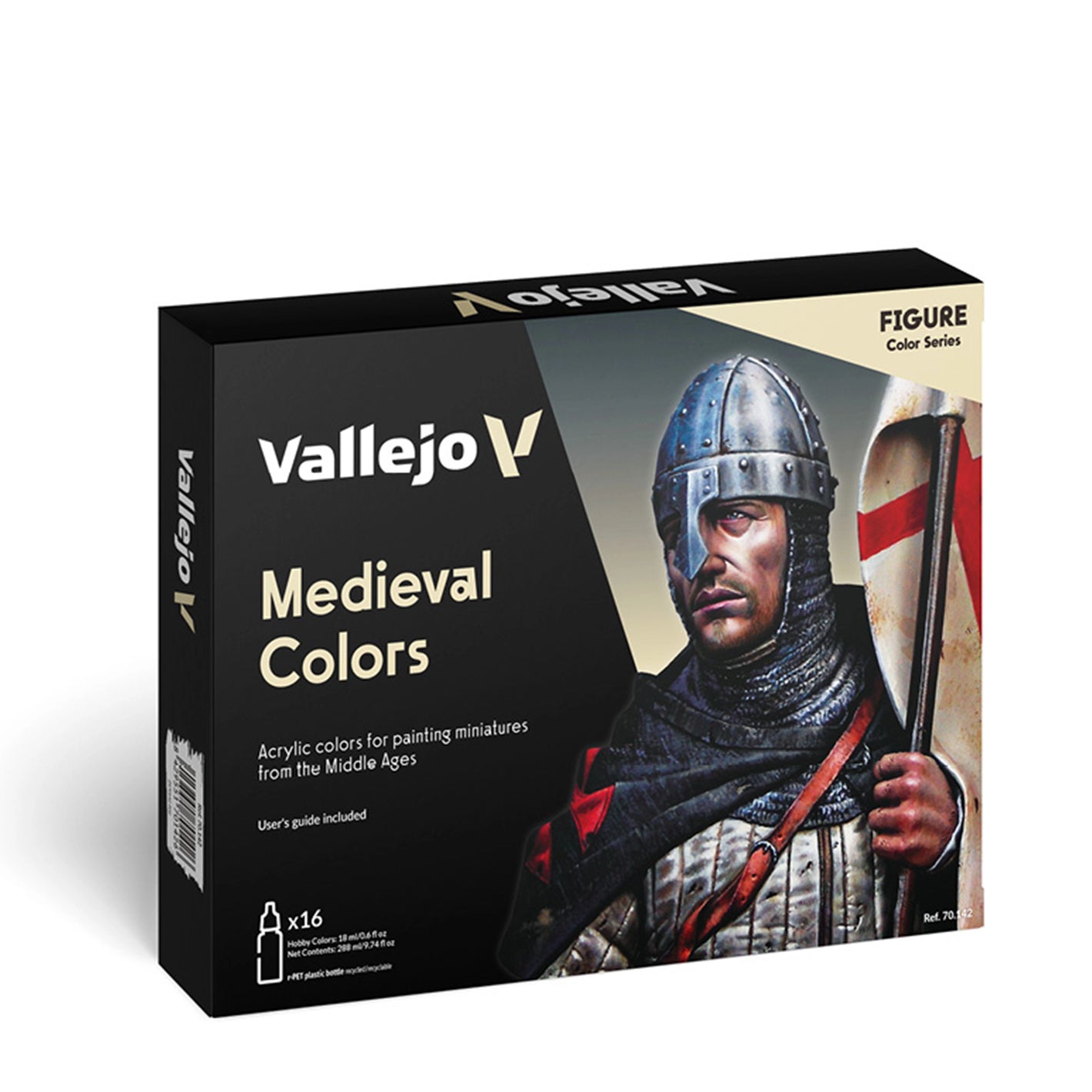 Vallejo Model Color: Medieval Colors Set (16 x 18ml)