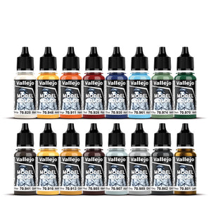 Vallejo Model Color: Naval (Steam Era) Set (16 x 18ml)