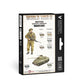 Vallejo Model Color: WWII British Armour & Infantry Set (6 x 18 ml)