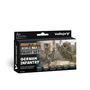Vallejo Model Color: WWII German Infantry Set (6 x 18 ml)
