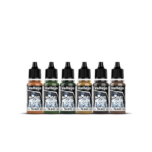 Vallejo Model Color: WWII German Waffen SS Set (6 x 18 ml)