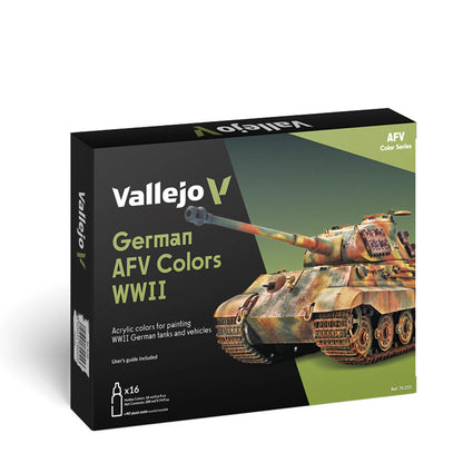Vallejo Model Color: German AFV Colors WWII Set (16 x 18ml)