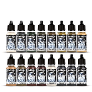 Vallejo Model Color: German AFV Colors WWII Set (16 x 18ml)