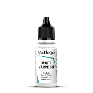 Vallejo Permanent Matt Varnish 520 (18mL)