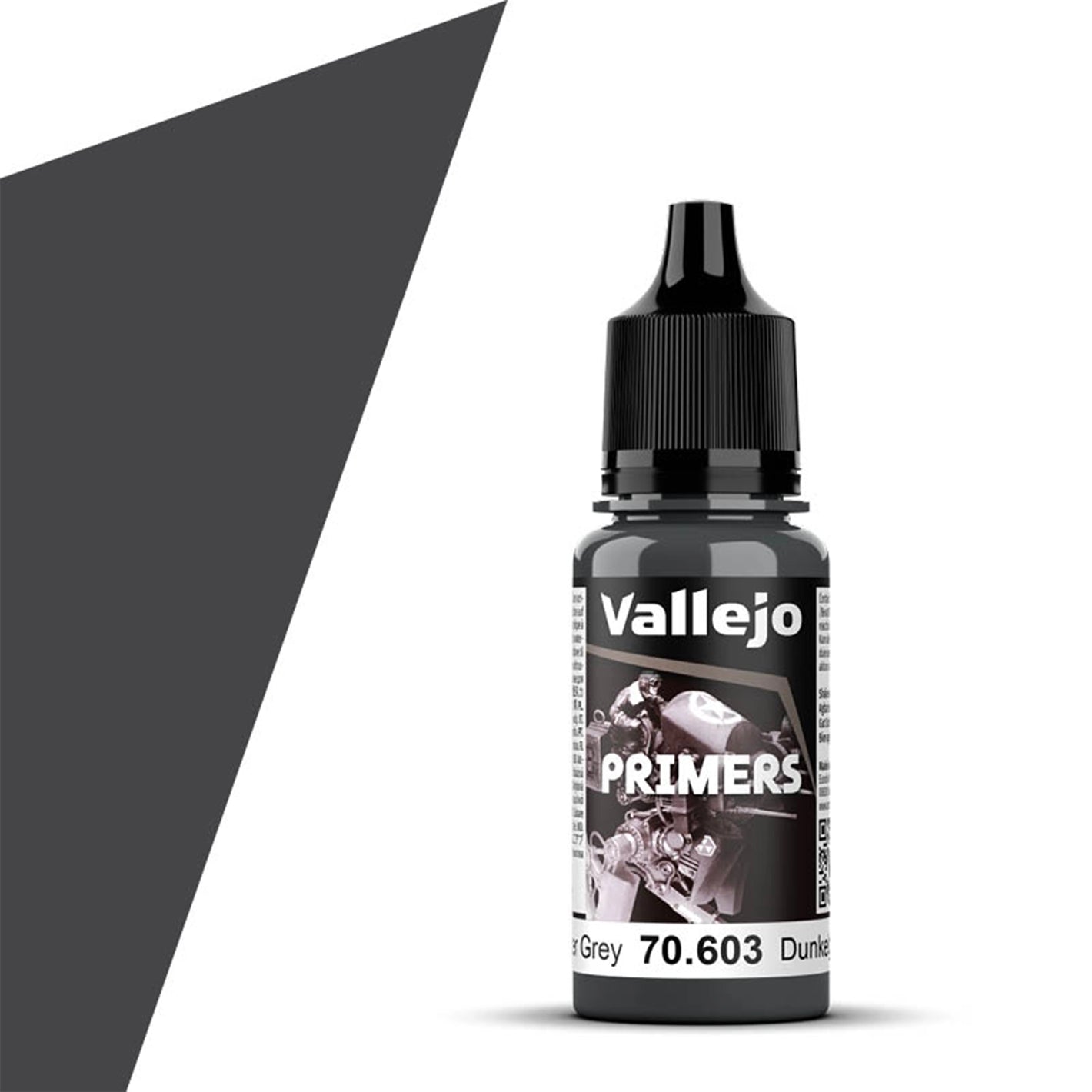 Vallejo Primer: German Panzer Grey RAL7021 (18ml)