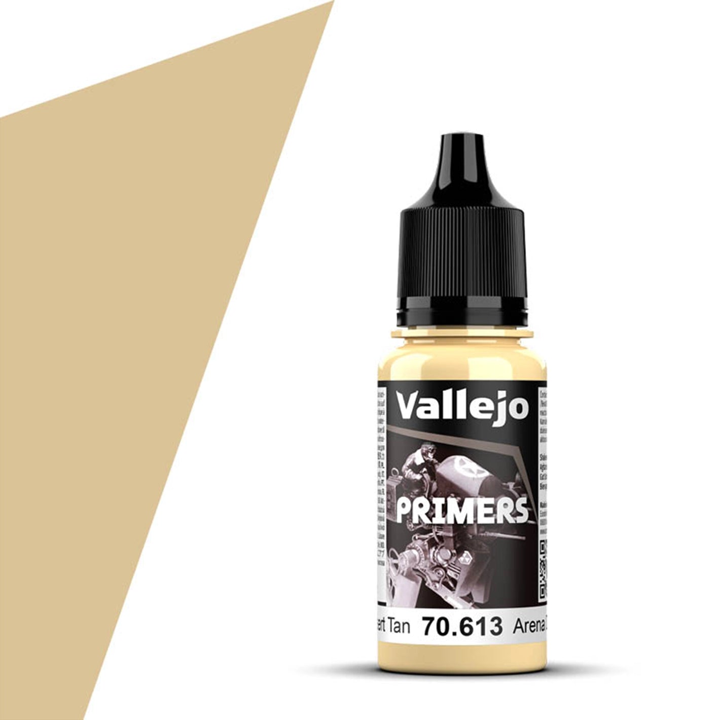Vallejo Primer: Desert Tan (18ml)