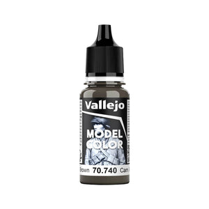 Vallejo Model Color: Camouflage Middle Brown (18ml)