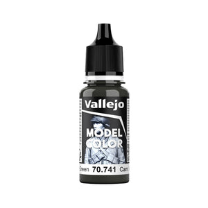 Vallejo Model Color: Camouflage Black Green (18ml)