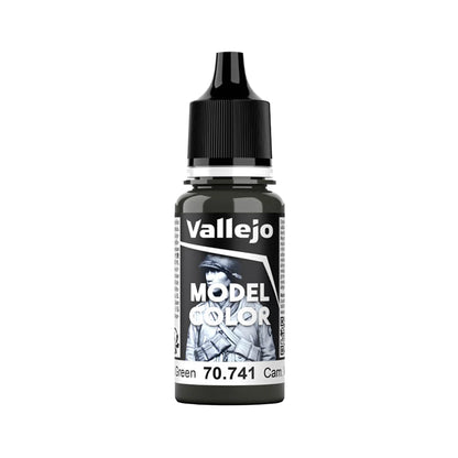 Vallejo Model Color: Camouflage Black Green (18ml)