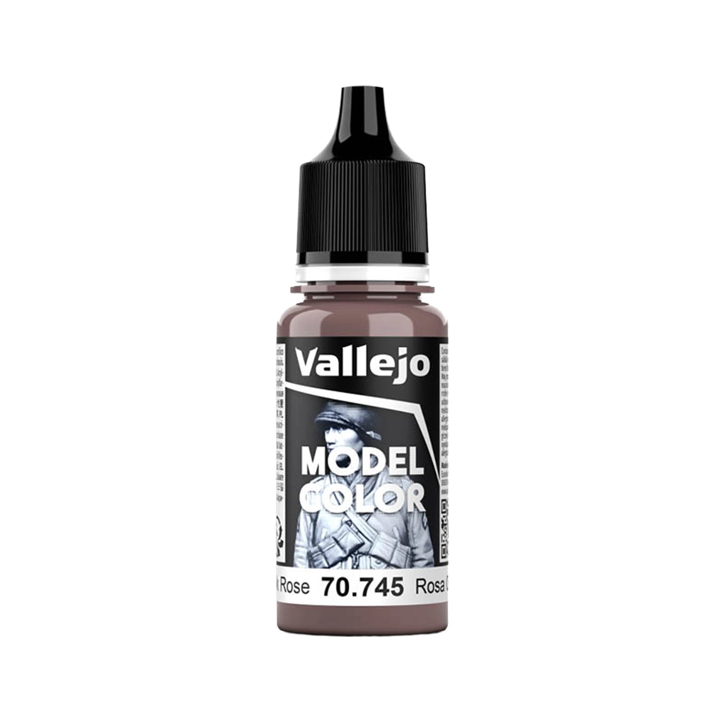 Vallejo Model Color: Dark Rose (18ml)
