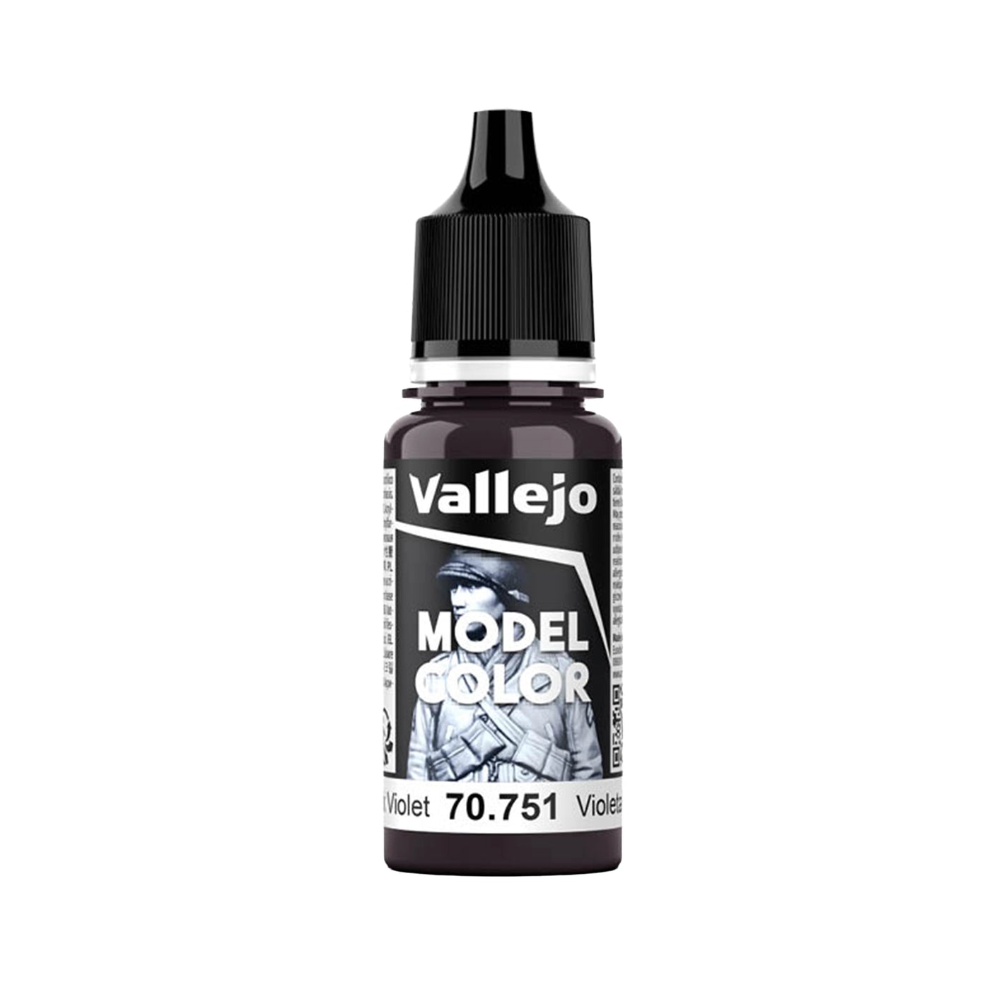Vallejo Model Color: Black Violet (18ml)