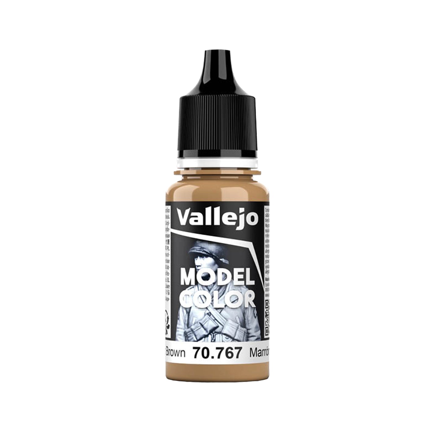 Vallejo Model Color: Desert Brown (18ml)
