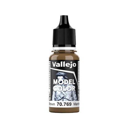 Vallejo Model Color: Mustard Brown (18ml)