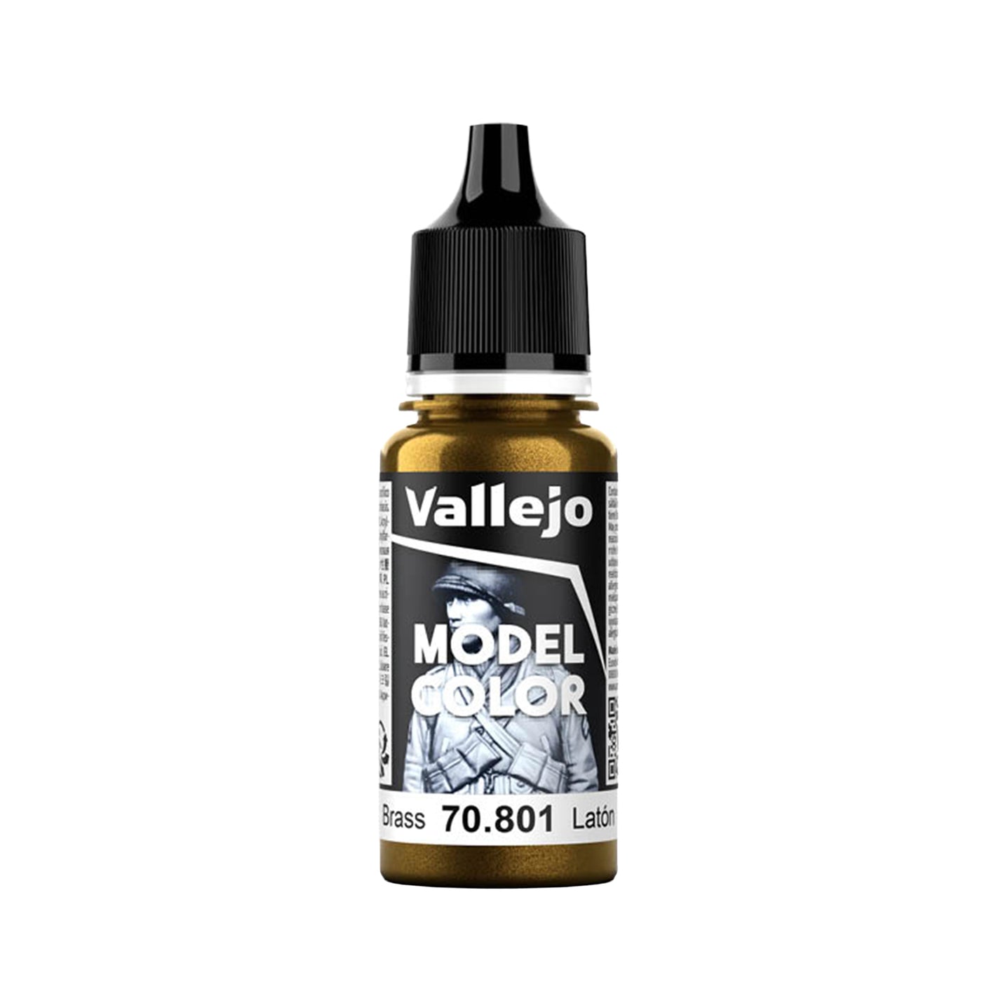 Vallejo Model Color: Brass (18ml)