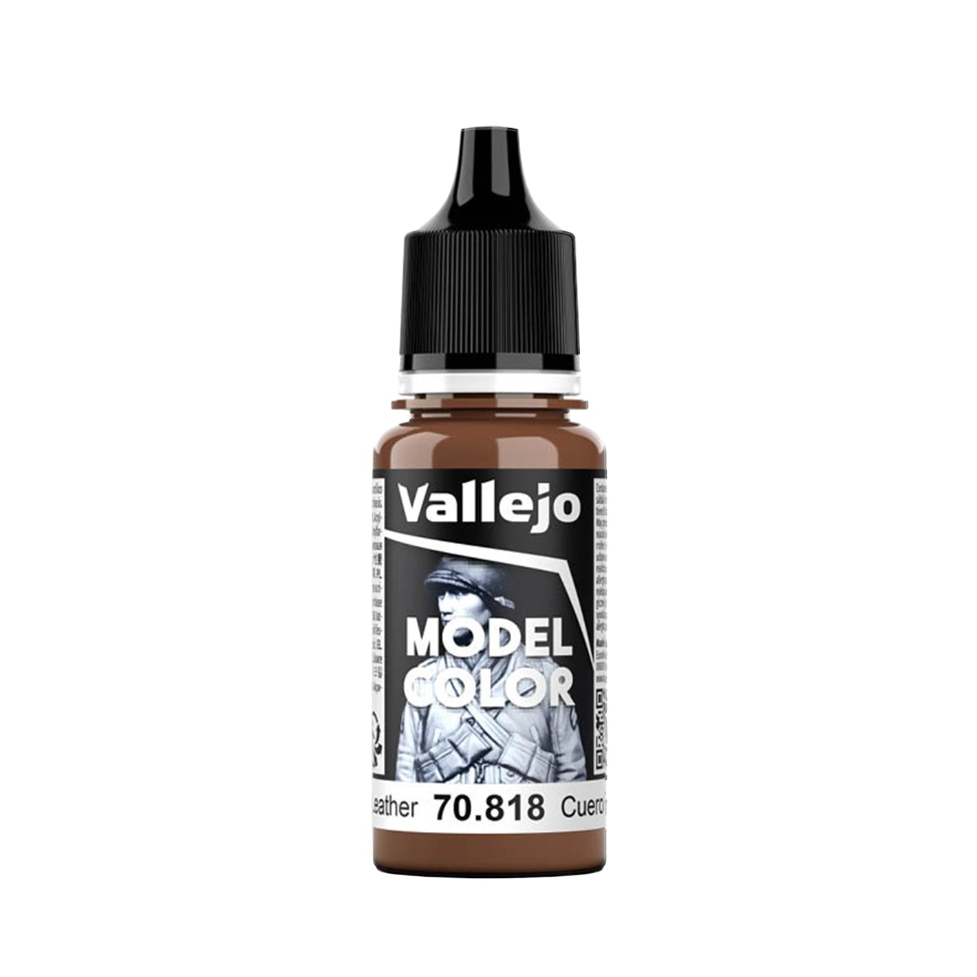 Vallejo Model Color: Red Leather (18ml)