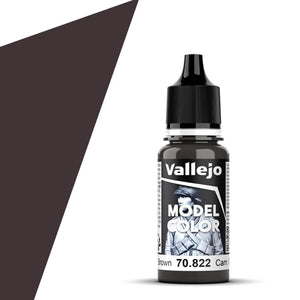 Vallejo Model Color: Camouflage Black Brown (18ml)