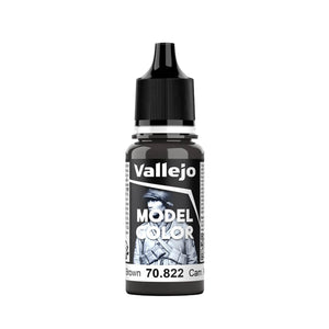 Vallejo Model Color: Camouflage Black Brown (18ml)