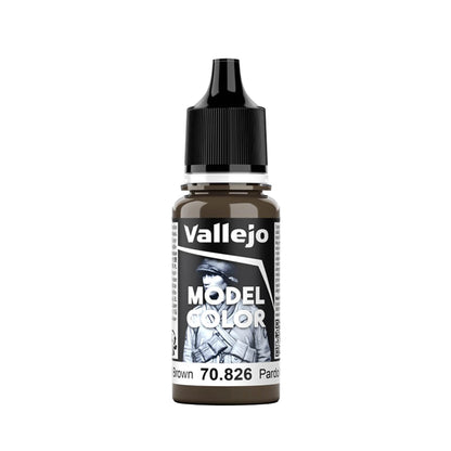 Vallejo Model Color: Medium Brown (18ml)