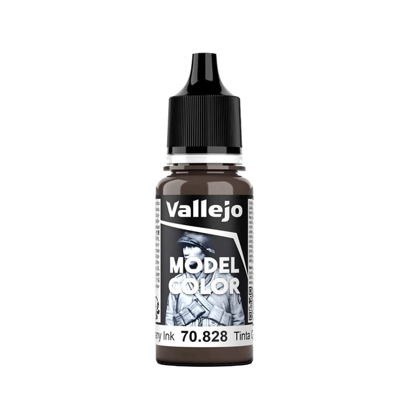 Vallejo Model Color: Mahogany Ink (18ml)