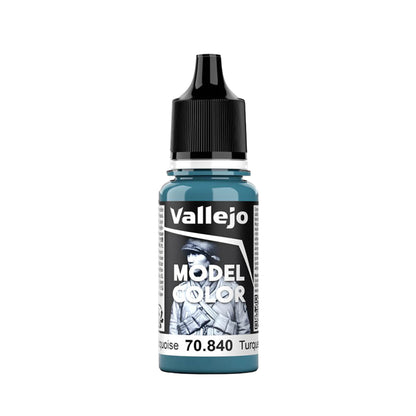 Vallejo Model Color: Light Turquoise (18ml)