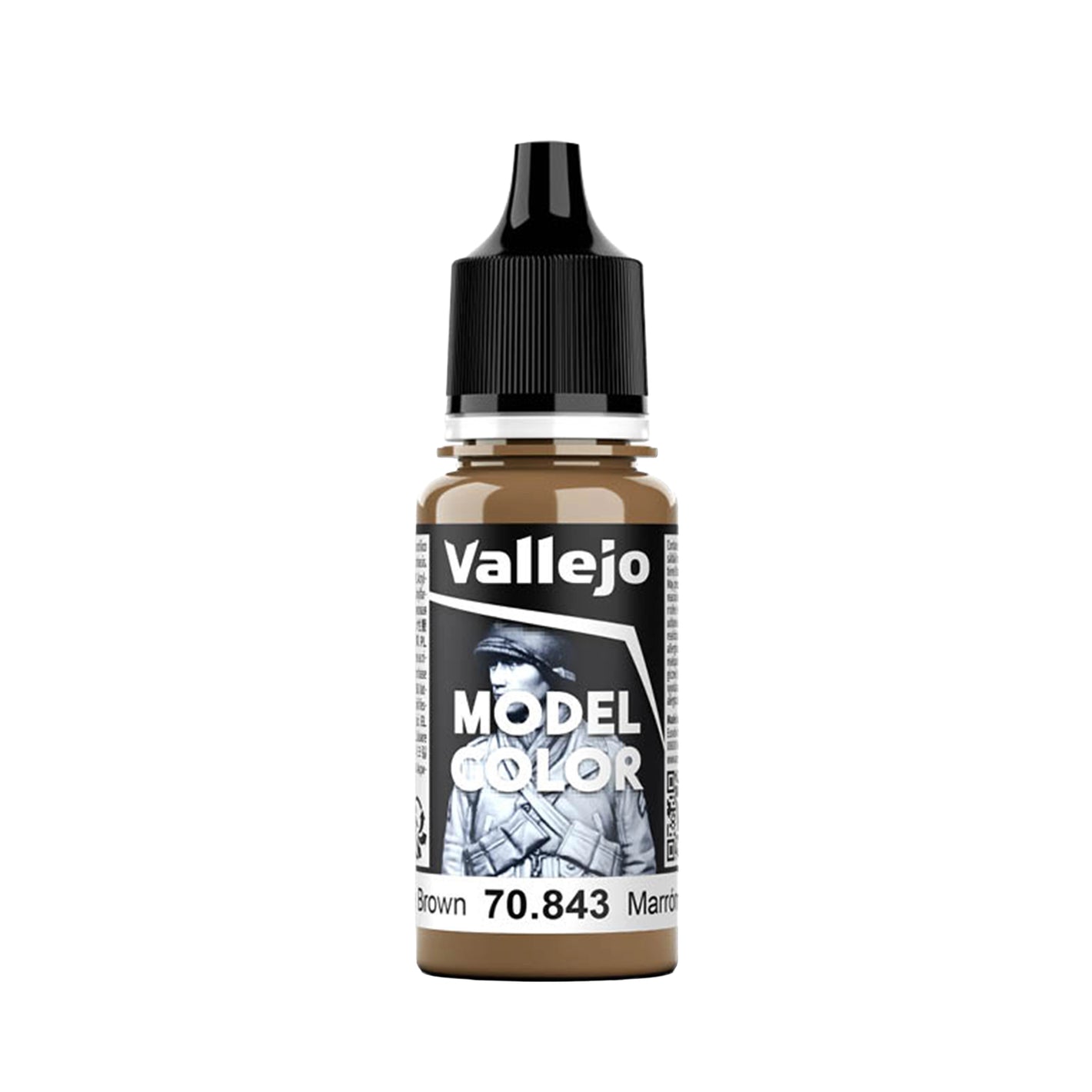 Vallejo Model Color: Cork Brown (18ml)
