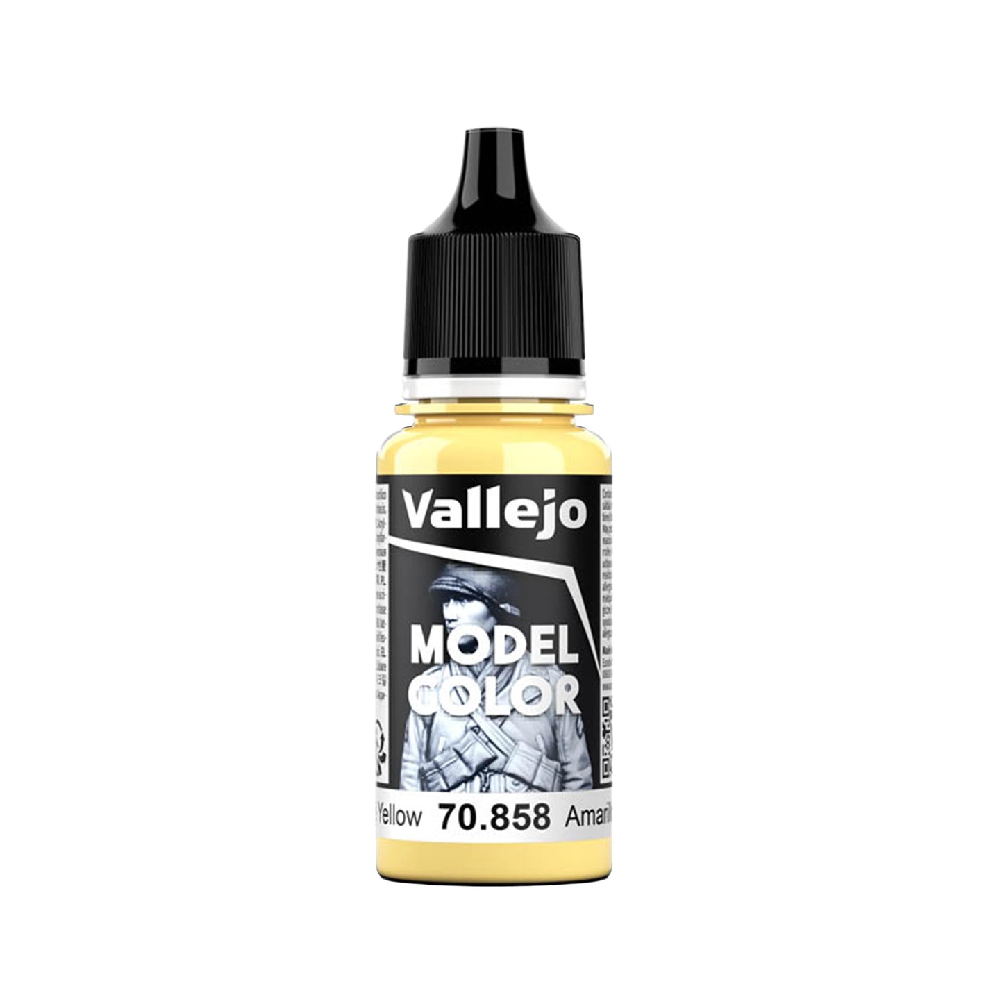 Vallejo Model Color: Ice Yellow (18ml)