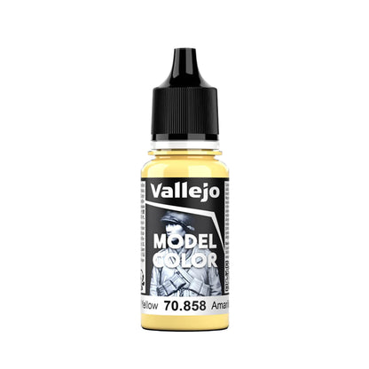 Vallejo Model Color: Ice Yellow (18ml)